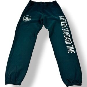 Standard Issue Green Heavy‎ Cotton Cuffed Sweatpants Men's Sz Large Made in USA